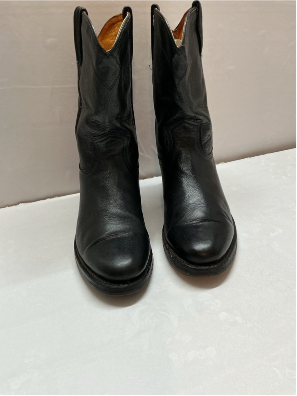 Leather boots mens size 10 D - Picture 3 of 6